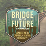 Video screenshot with the text "Bridge to the Future Campaign: Connecting to Creator, Creation, Community."