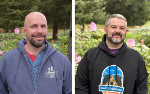 New staff members Josiah and Steven